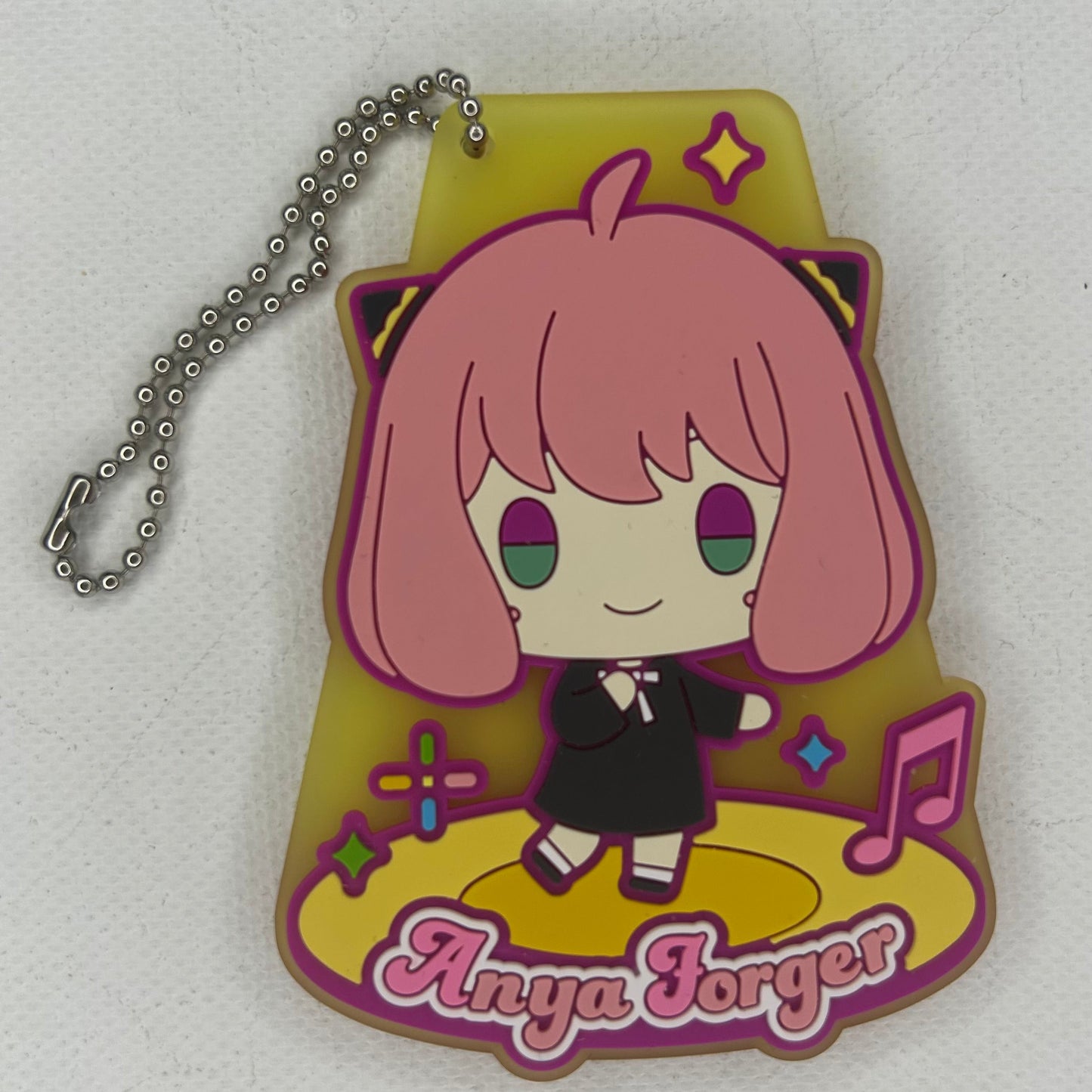 Spy x Family Anya Forger Rubber Strap Keychain