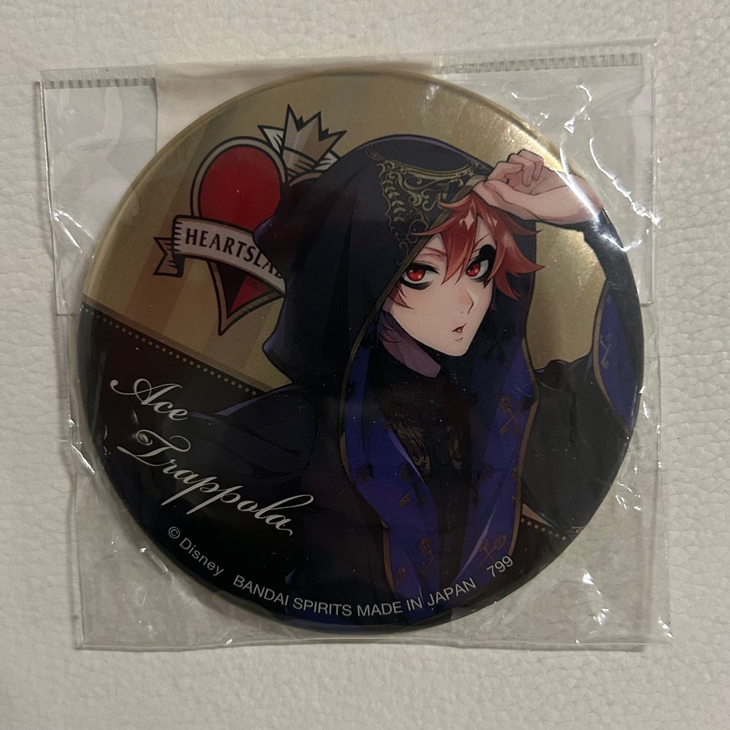 Twisted Wonderland Ace Trappola Pinback Button