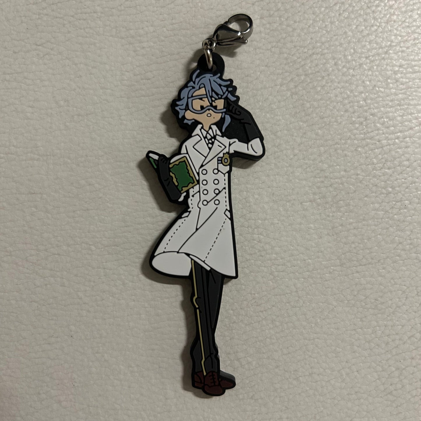 Twisted Wonderland Azul Ashengrotto Rubber Strap Anhänger