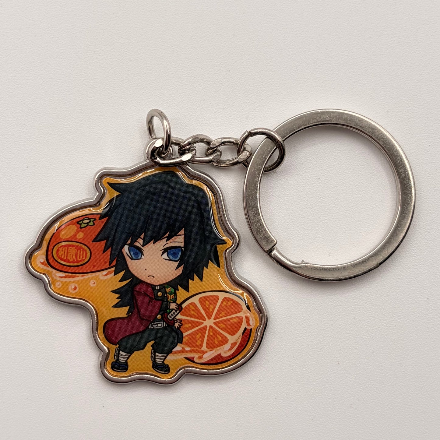 Demon Slayer Giyu Metal Anhänger