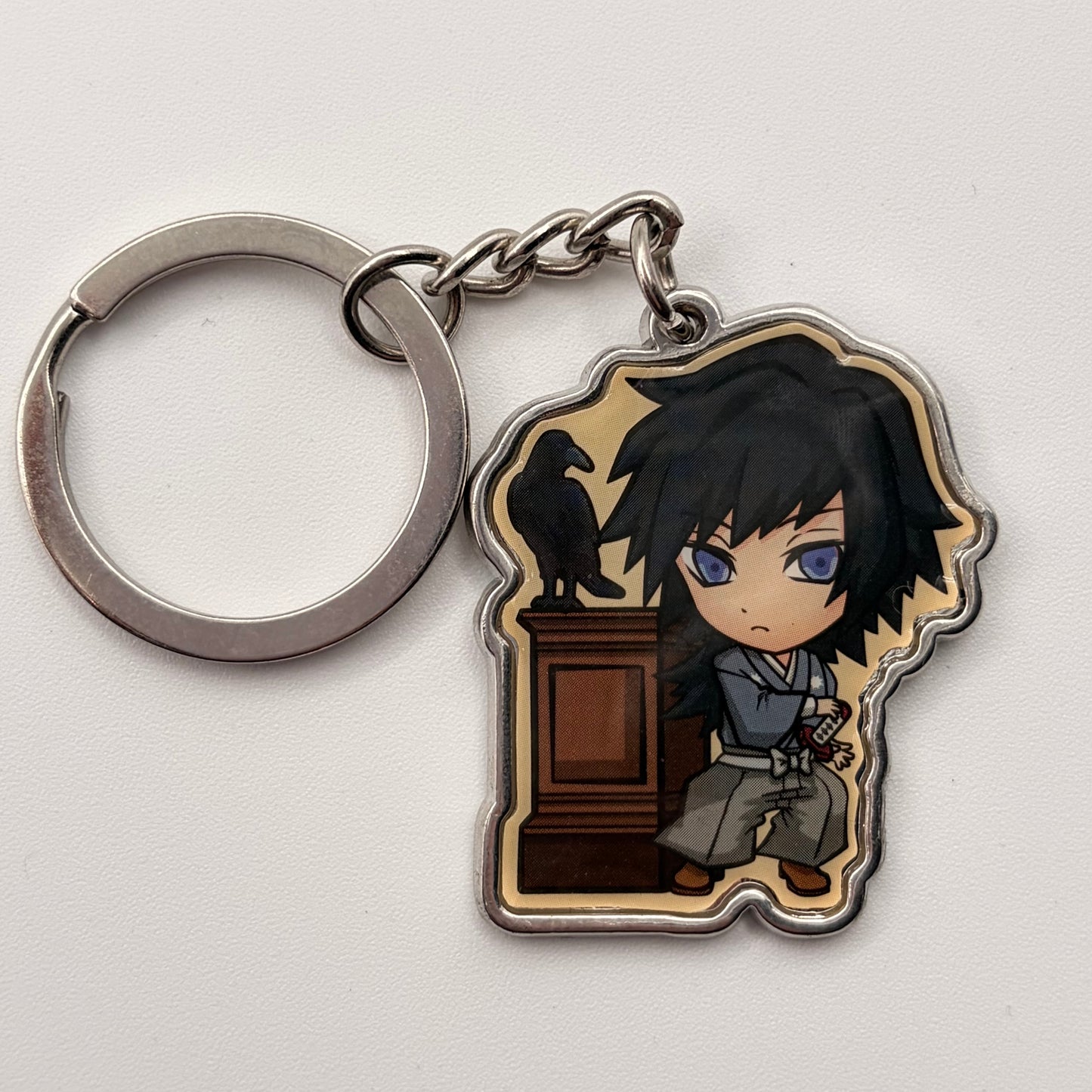 Demon Slayer Giyu Metal Pendant