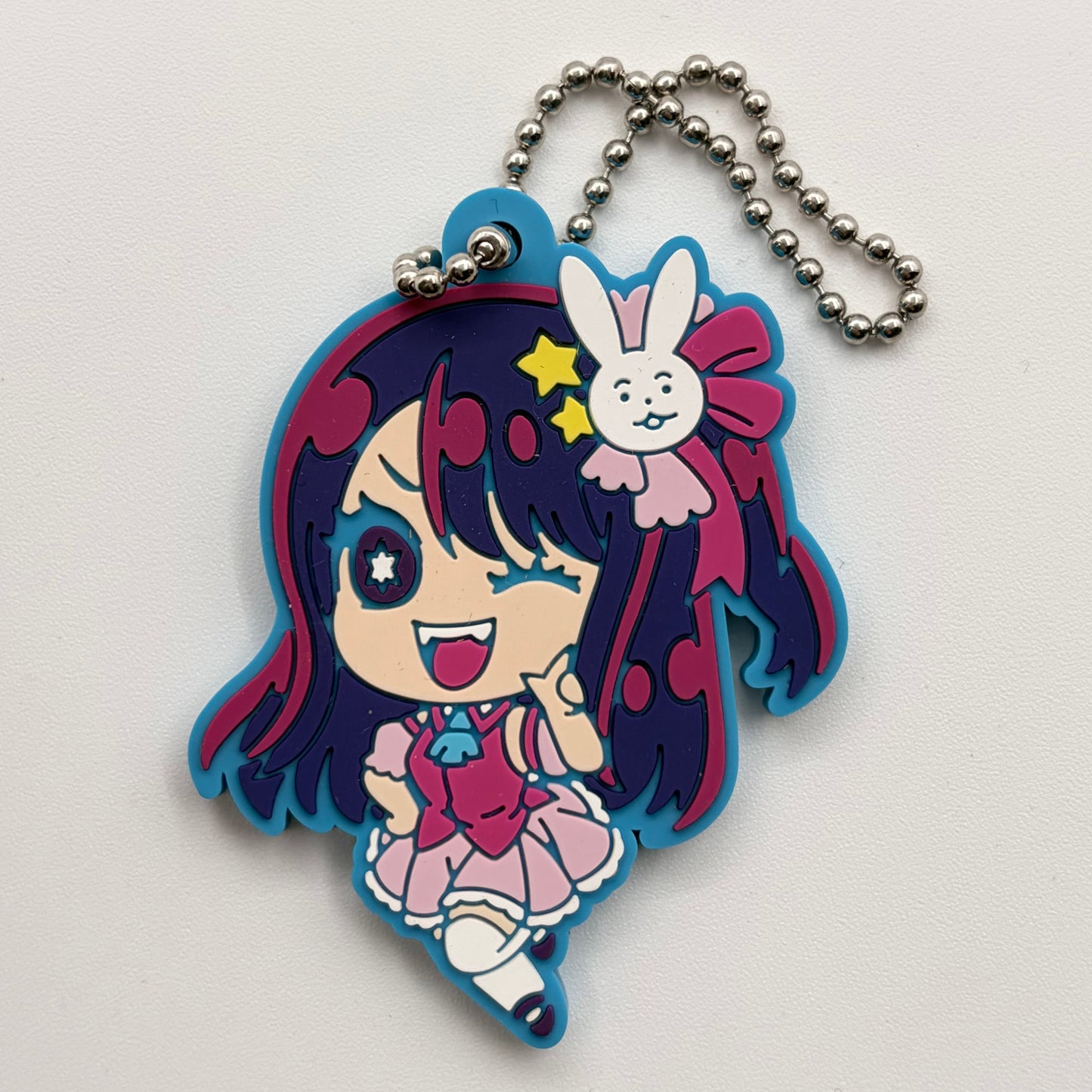 Oshi No Ko Ai Rubber Strap Keychain