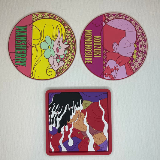 One Piece Rubber Coaster
