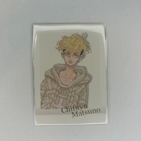 Tokyo Revengers Chifuyu Polaroid Trading Card