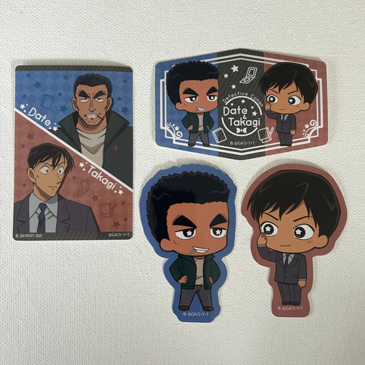 Detektiv Conan Date & Takagi Sticker Set
