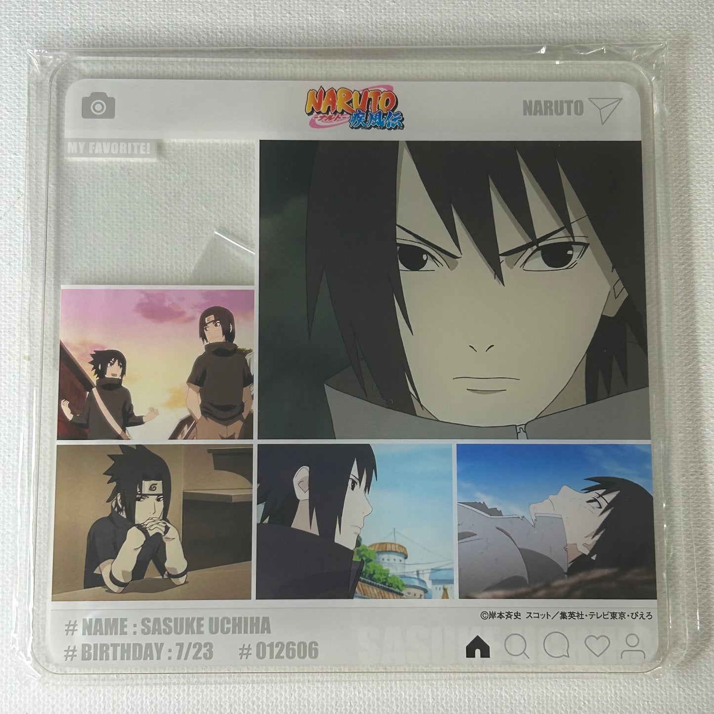 Naruto Sasuke Uchiha Acrylic Stand