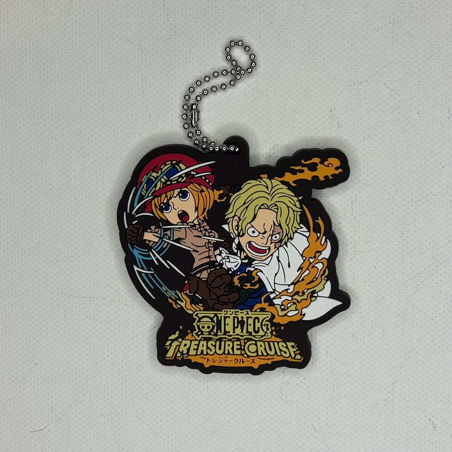 One Piece Sabo & Koala Rubber Strap Charm