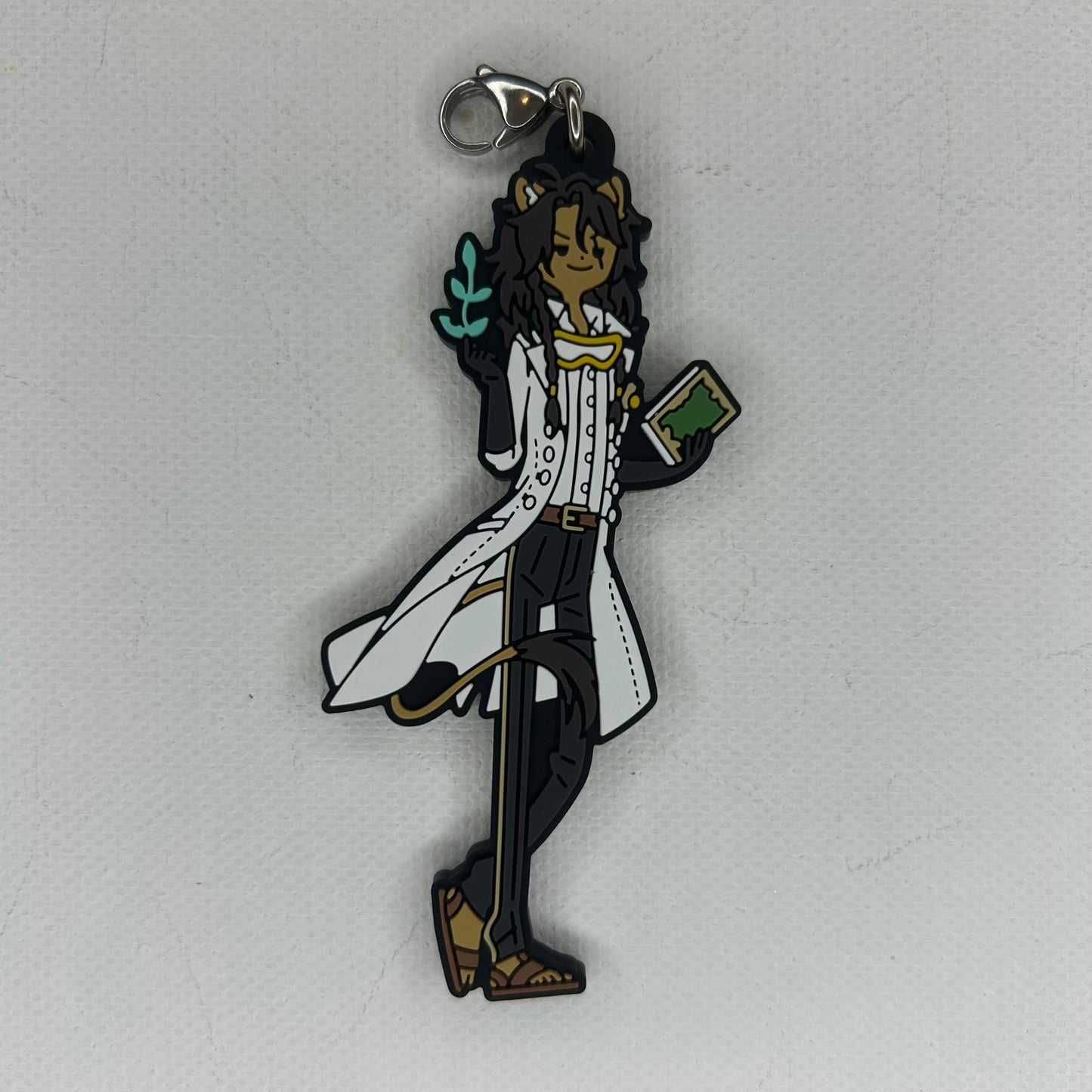 Twisted Wonderland Leona Kingscholar Rubber Strap Charm