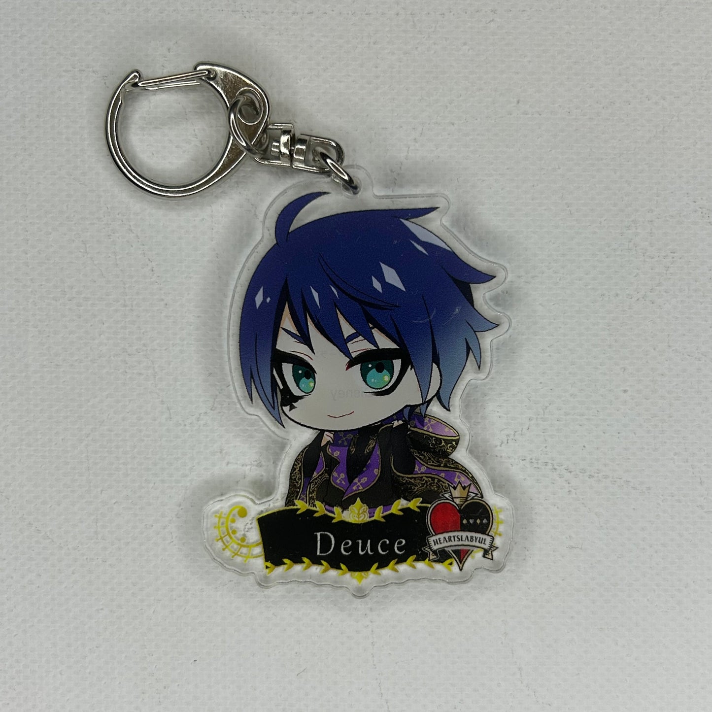 Twisted Wonderland Deuce Spade Acrylic Charm