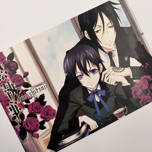 Black Butler Postcard
