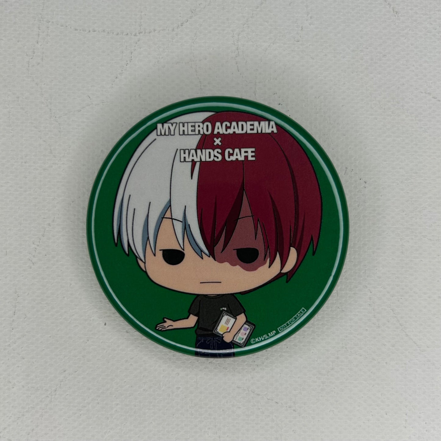 My Hero Academia Shoto Todoroki Button