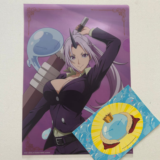 That Time I Got Reincarnated as a Slime Shion Clear File + Sticker