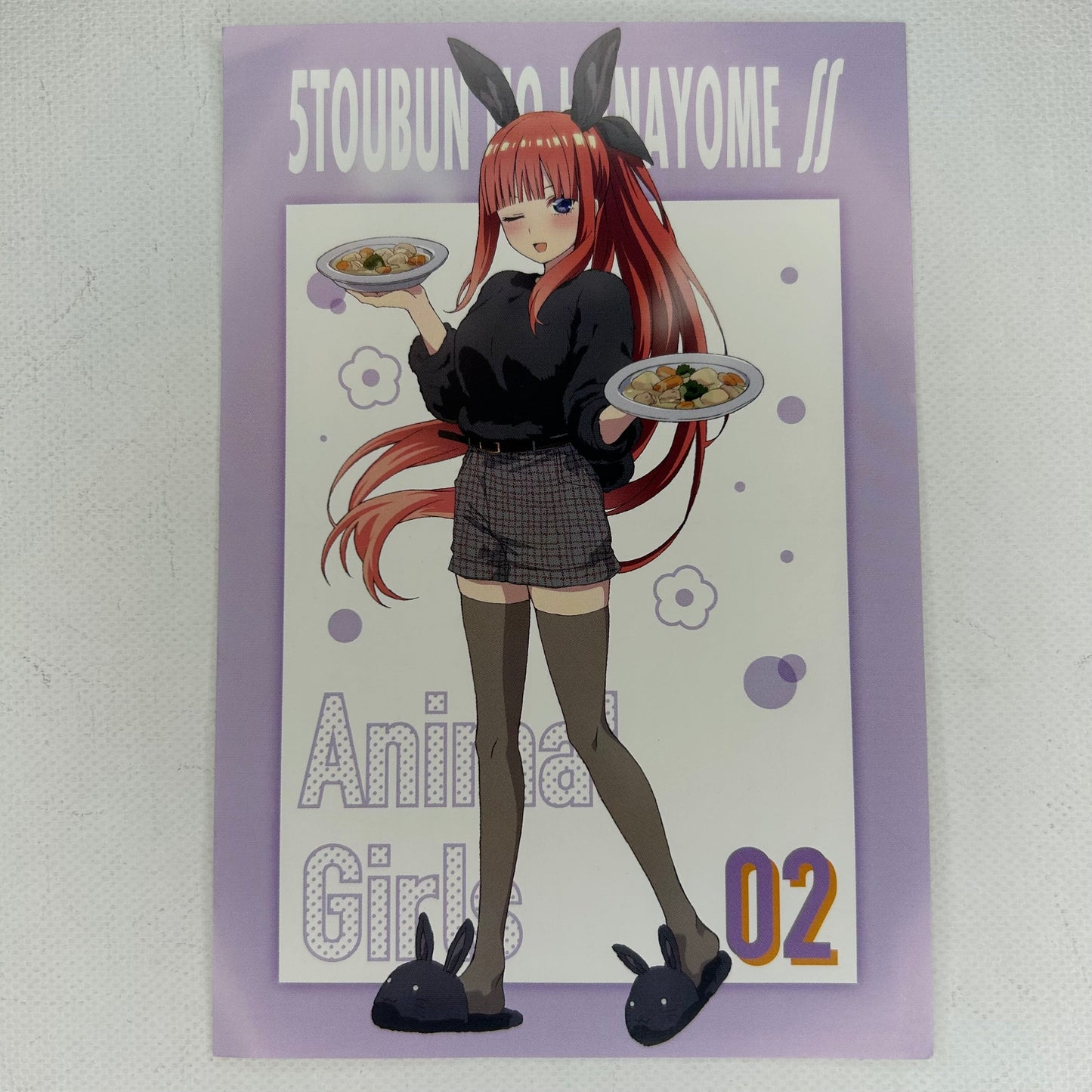 Quintessential Quintuplets Nino Nakano Postkarte