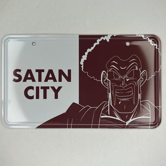 Dragon Ball Satan Blech Schild