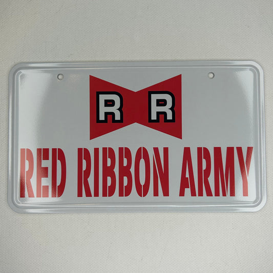 Dragon Ball Red Ribbon Army Blech Schild