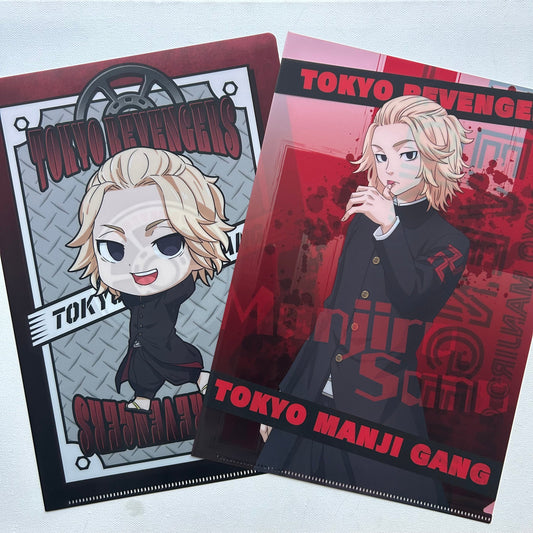 Tokyo Revengers Manjiro Sano Clear File Set