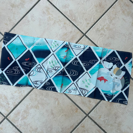 Nyanko Tantei Natsume Yujin-Cho Stoff Banner
