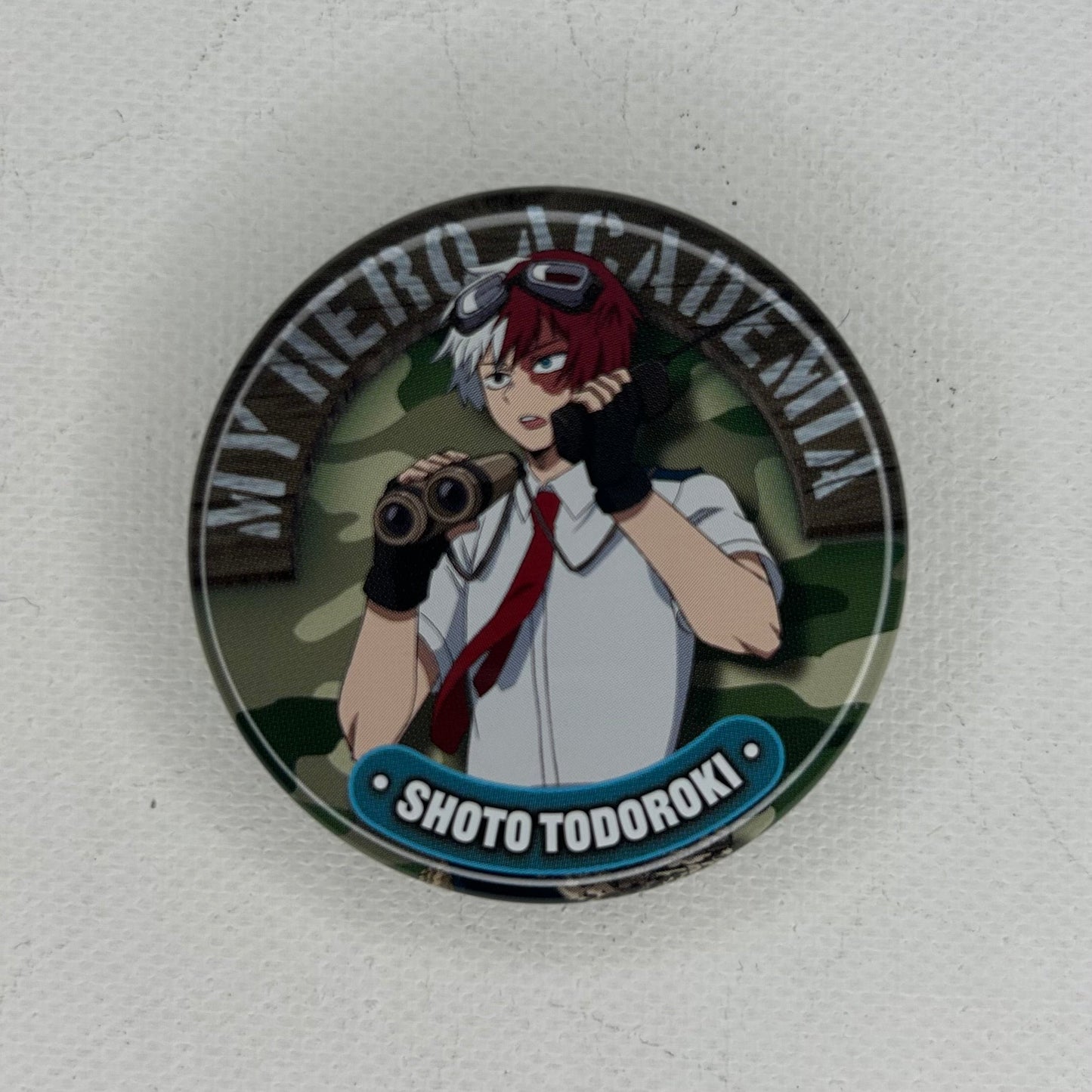My Hero Academia Shoto Todoroki Button