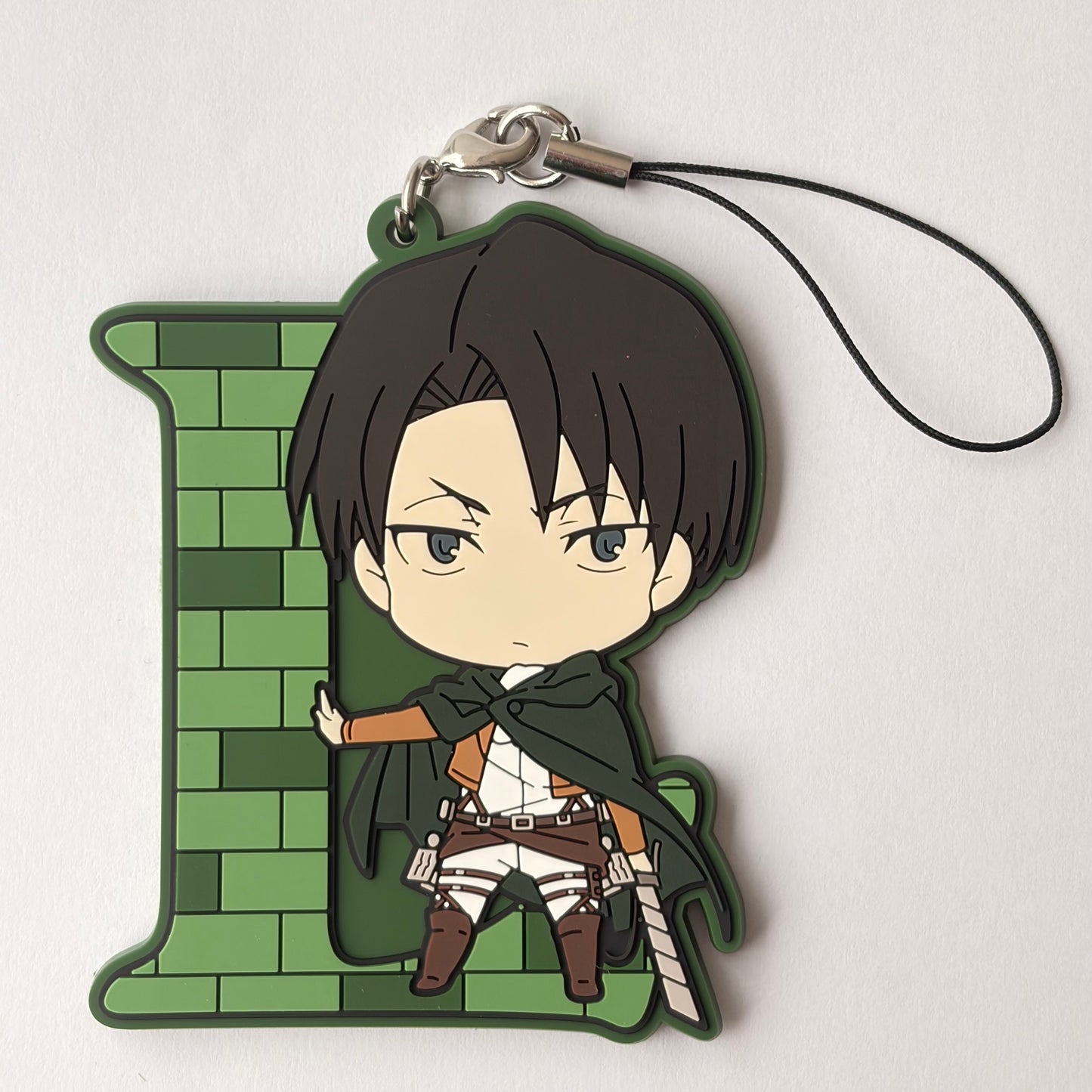 Attack on Titan Levi Rubber Strap Anhänger