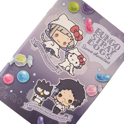 Bungo Stray Dogs x Sanrio Atsushi & Akutagawa Notizbuch