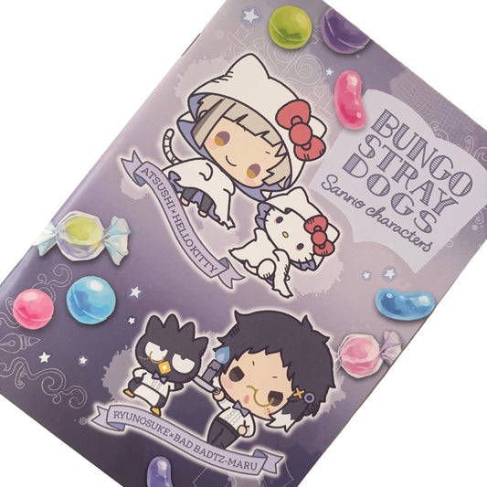 Bungo Stray Dogs x Sanrio Atsushi & Akutagawa Notizbuch