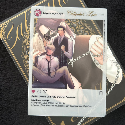 Caligula’s Love Manga + SNS Card