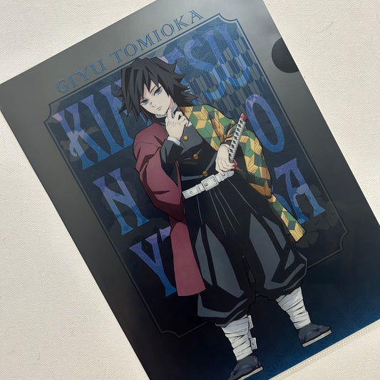 Demon Slayer Giyu Tomioka Clear File