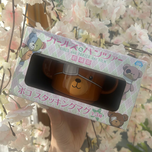 Girls & Panzer Teddy Tasse