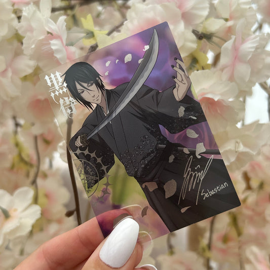 Black Butler Sebastian Trading Card