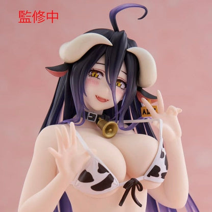 Overlord Albedo Desktop Cute Figure - Cow-Print Swimsuit Version