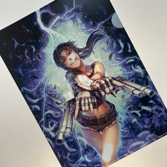 Black Lagoon Revy Clear File