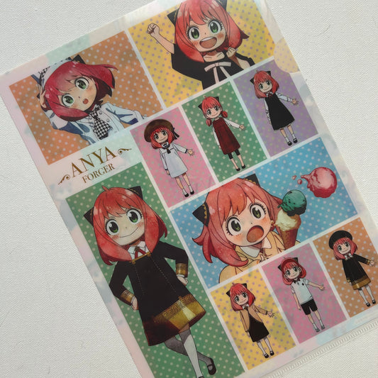 Spy x Family Anya Clear File