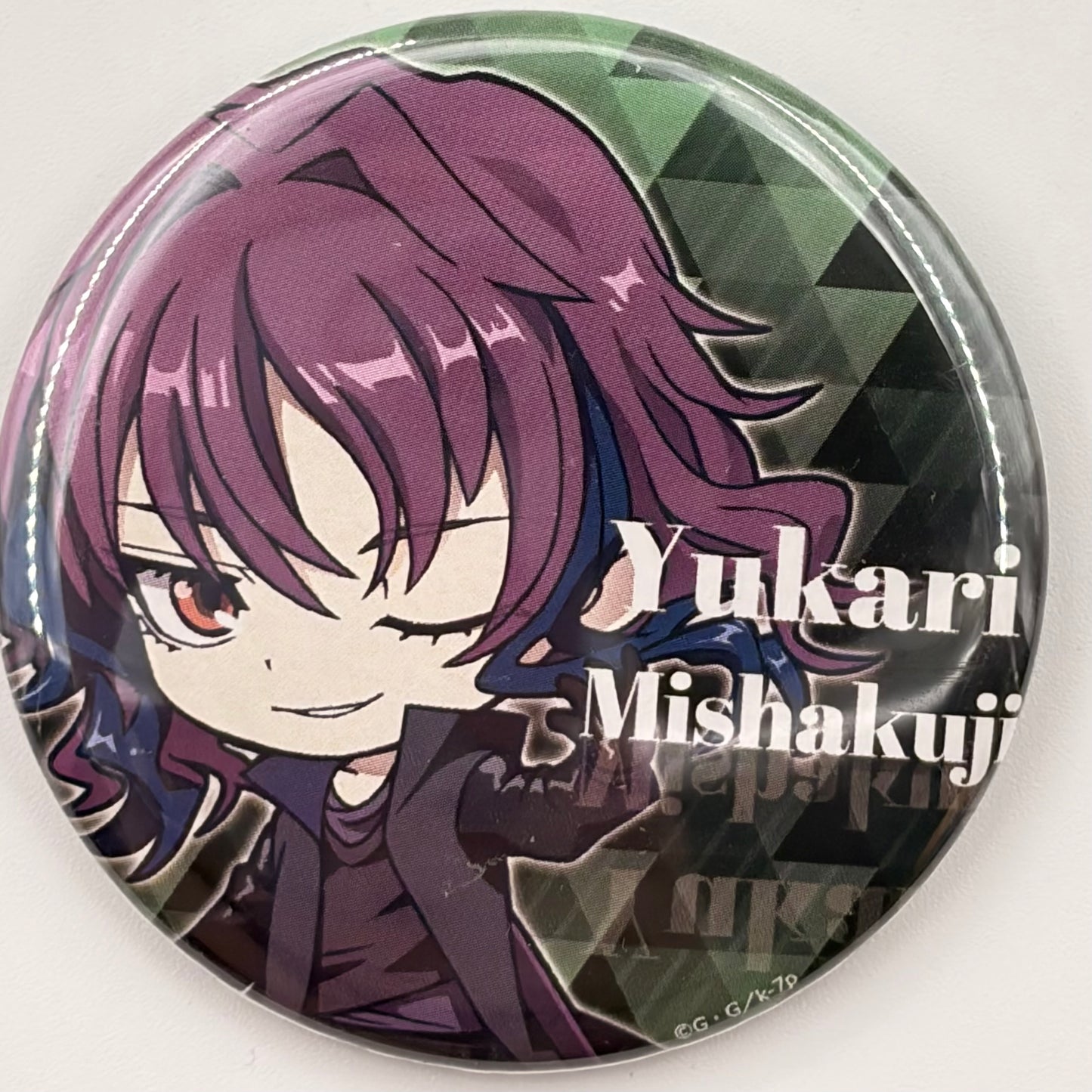 K Project Yukari Mishakuji Button