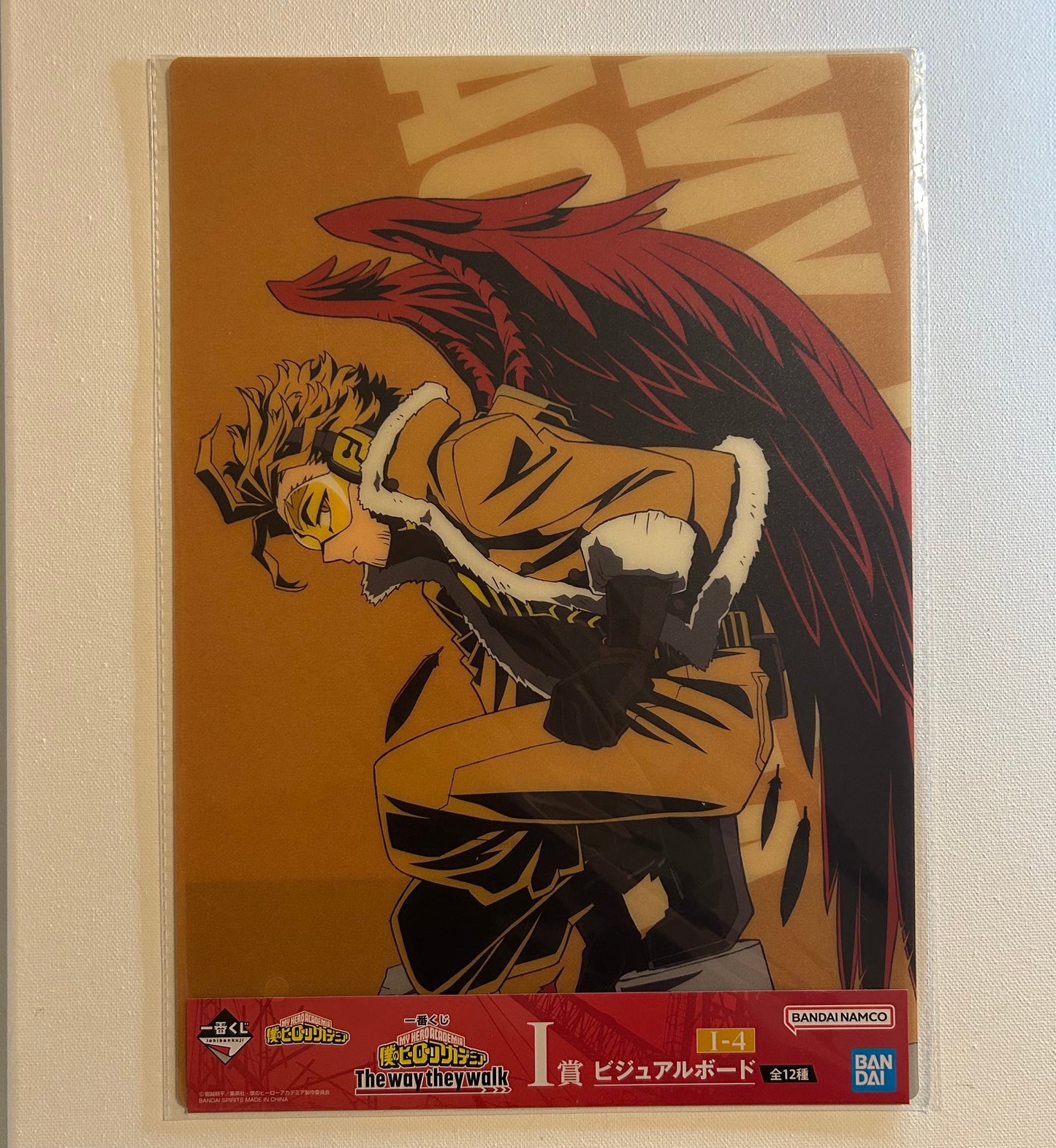 My Hero Academia Keigo Takami (Hawks) PVC Clear Poster
