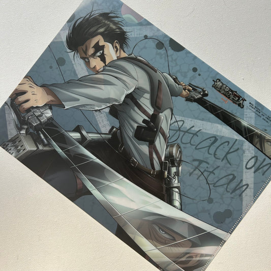 Attack on Titan Levi Clear File