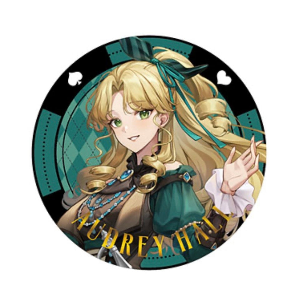 Lord of the Mysteries Pirates and Hunters' Carnival Audrey Hall XL Holo Button