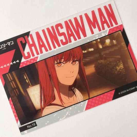 Chainsaw Man Makima Clear Trading Card