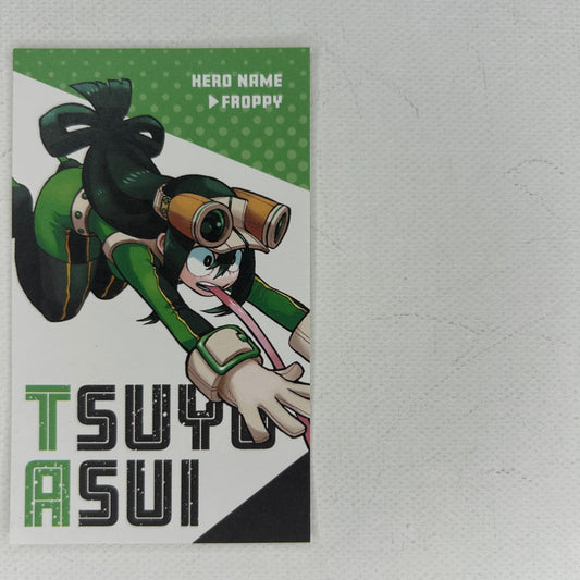 My Hero Academia Tsuyu Asui (Froppy) Trading Card