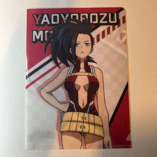 My Hero Academia Momo Yaoyorozu Clear File