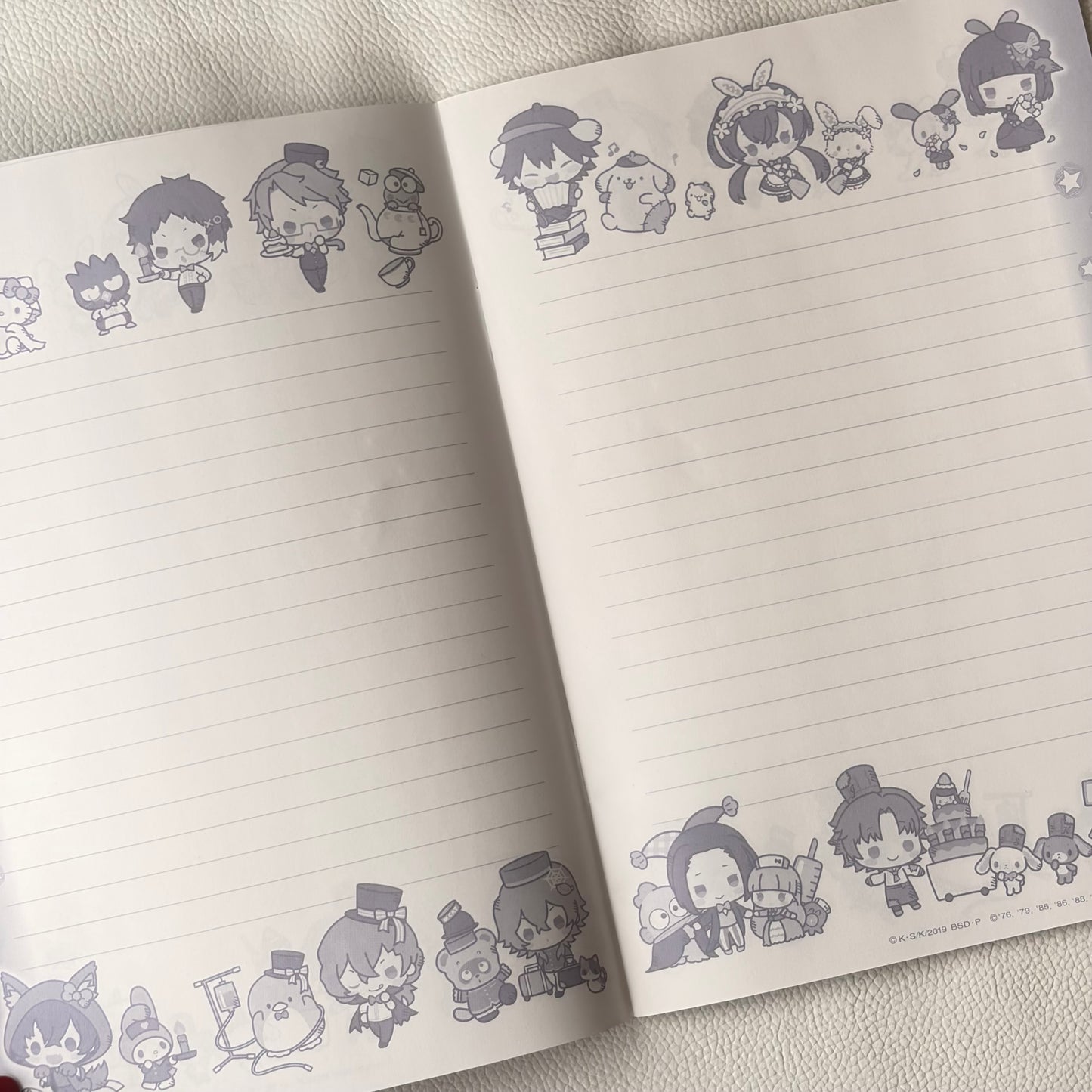 Bungo Stray Dogs x Sanrio Dazai & Chuya Notizbuch