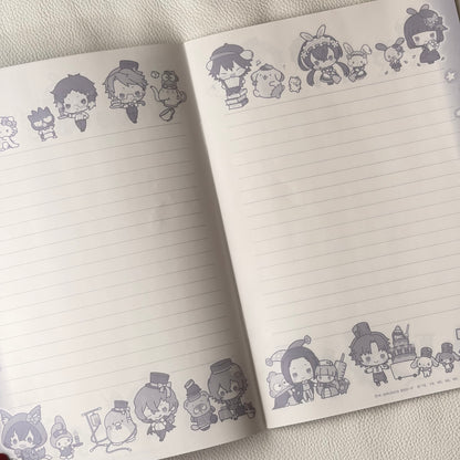 Bungo Stray Dogs x Sanrio Dazai & Chuya Notizbuch