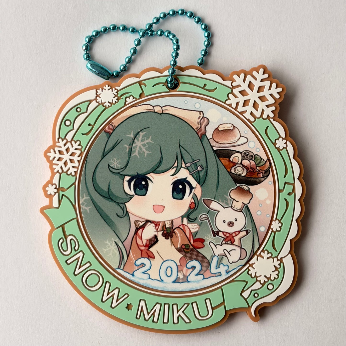 Snow Miku 2024 Rubber Strap Anhänger