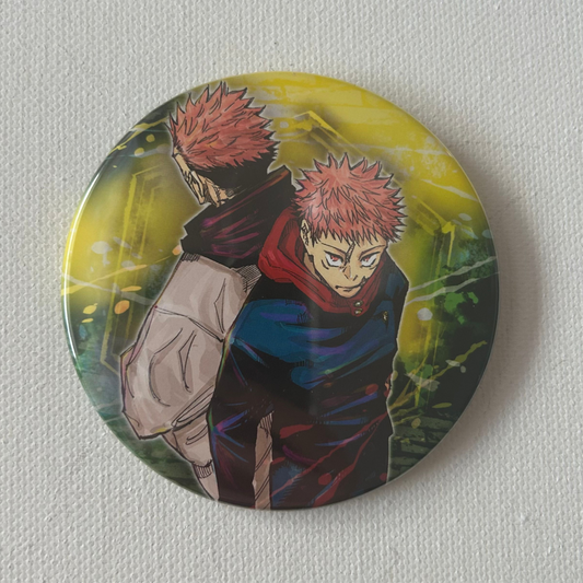 Jujutsu Kaisen Yuji / Sukuna Button