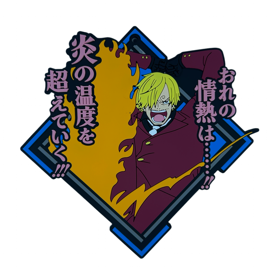 One Piece Sanji Rubber Untersetzer