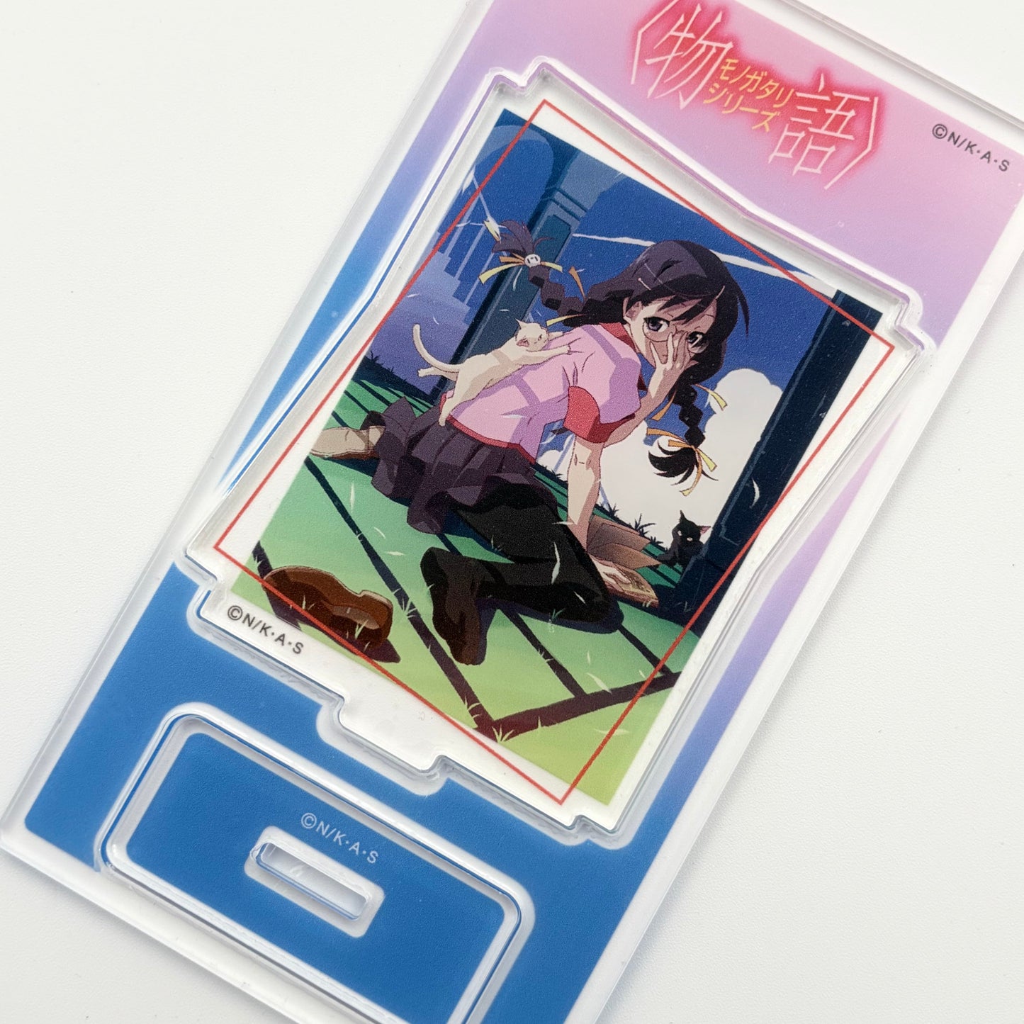 Monogatari Series Tsubasa Hanekawa Acryl Ständer