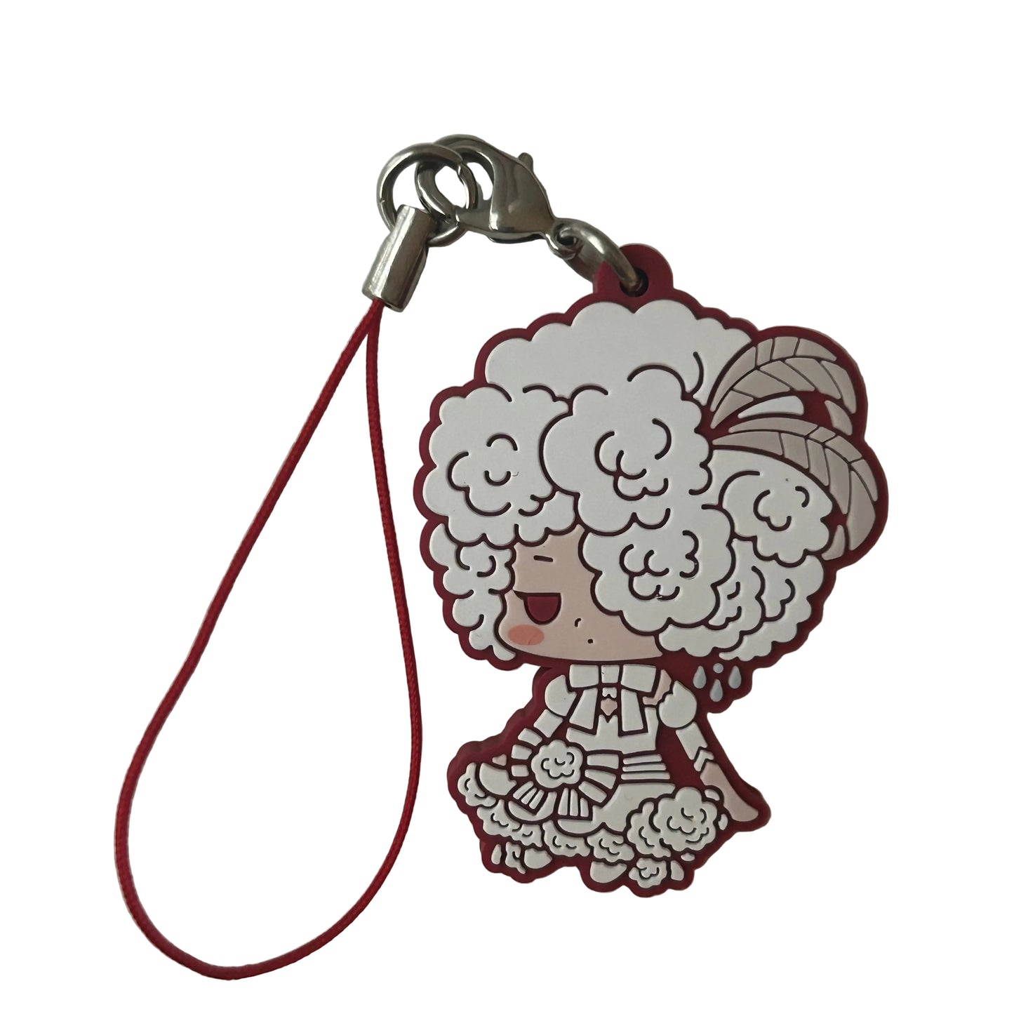 Black Butler Doll Rubber Strap Anhänger