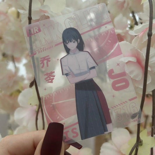 Link Click Qiao Ling Clear Trading Card