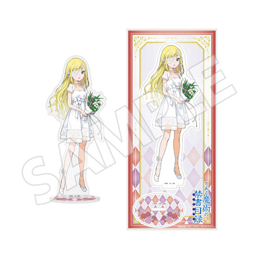 A Certain Magical Index Othinus White Dress Acryl Ständer
