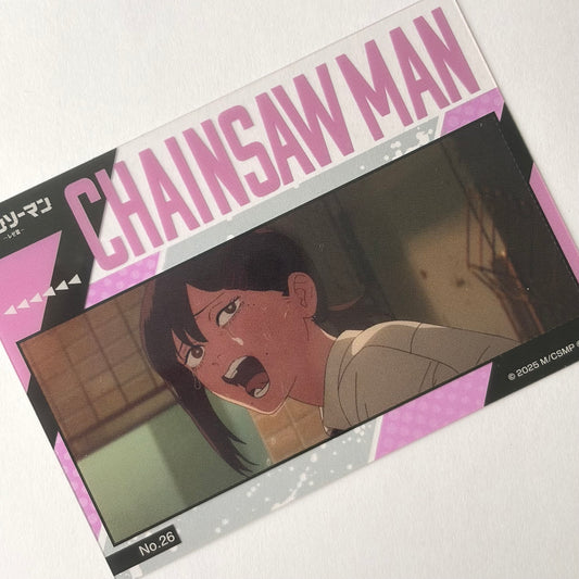 Chainsaw Man Kobeni Higashiyama Clear Trading Card