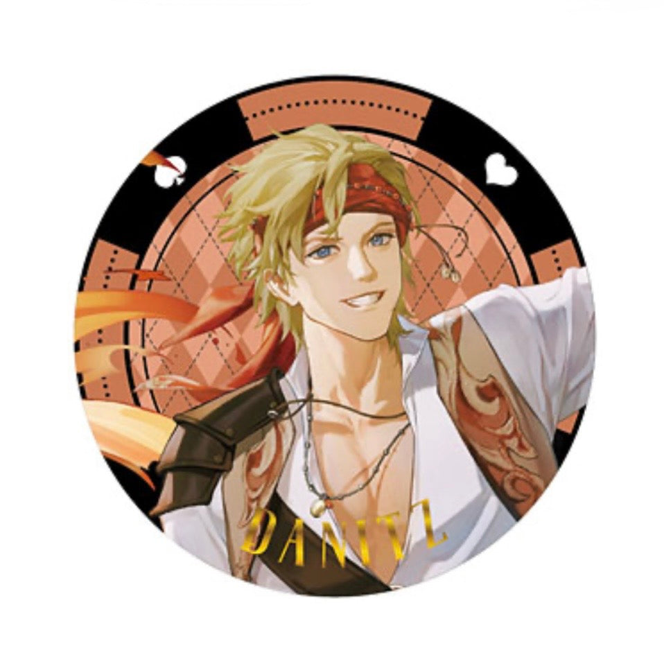 Lord of the Mysteries Pirates and Hunters' Carnival Danitz XL Holo Button